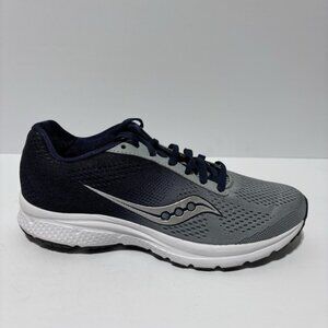 Saucony Men’s Nova Gray/Navy Running Shoes, Size 7.5 M